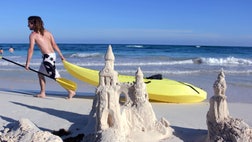 The all-inclusive Cancun resorts are not known for topless women on the beach or Argentinians with scraggly beards playing Gypsy music.